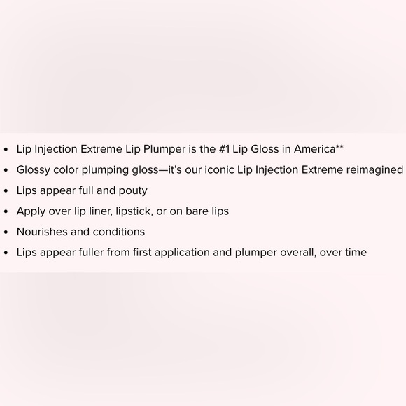 💄 Too Faced Lip Injection Extreme Gloss 💄 - Picture 5 of 6